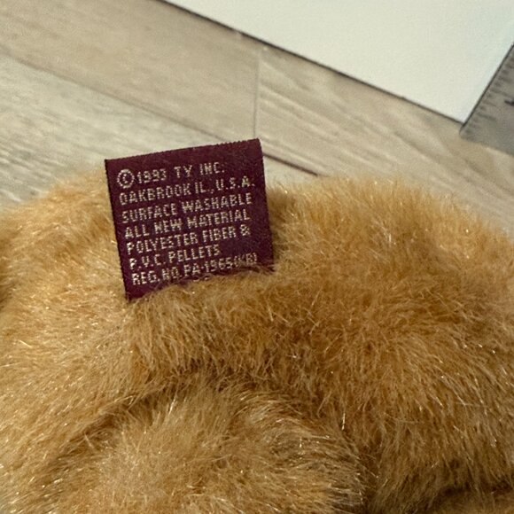 TY Collectible Cody 6030 2nd Generation Retired 1993 With Movable Joints - Picture 6 of 6